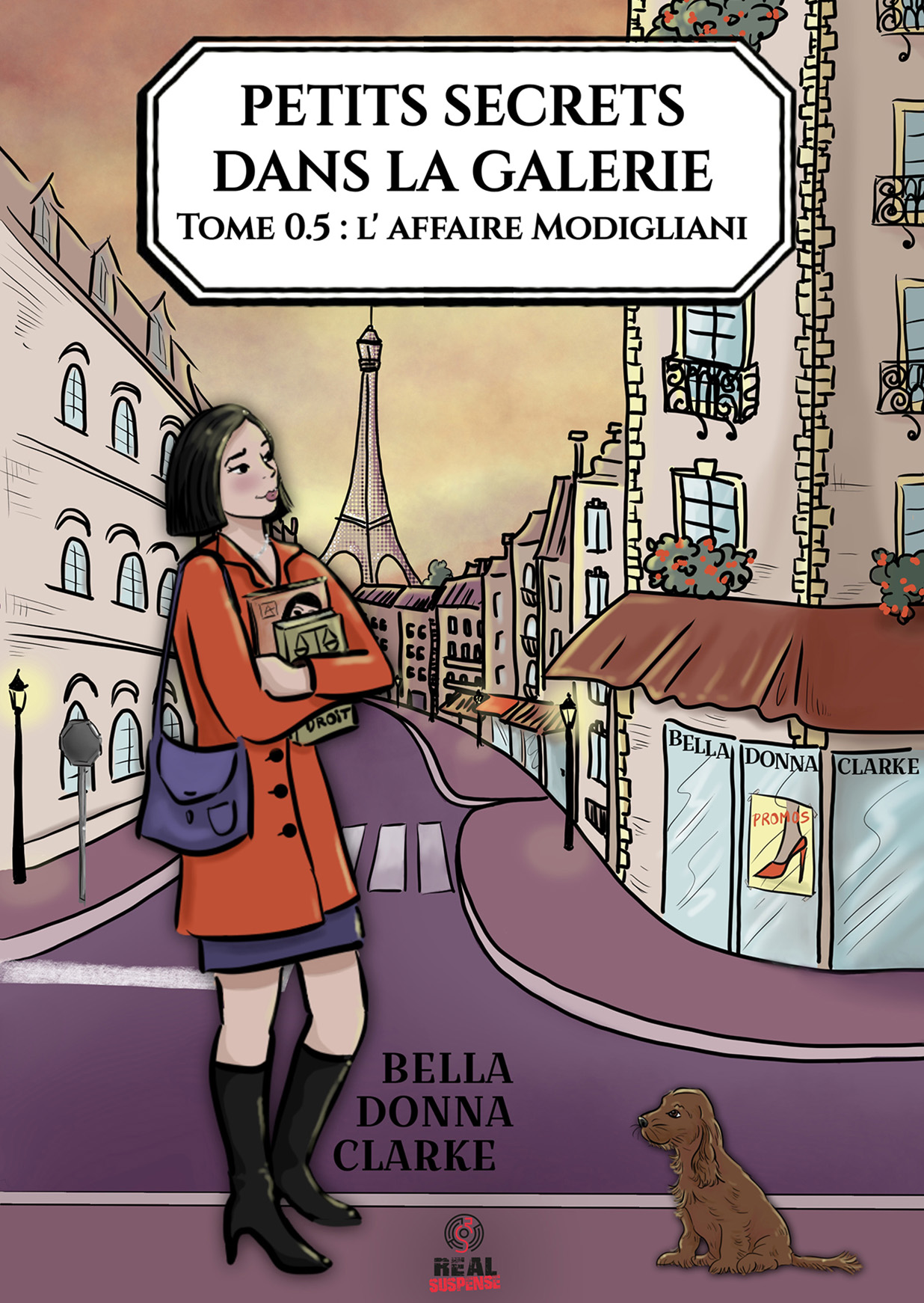 c_suspense_bella donna clarke_petits secrets dans la galerie t05_hd_Logo L'affaire modigliani